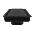 thumbnail image 3 of Coladera Alargada Minimalista Negra. Con check anti-olores, 3 of 5