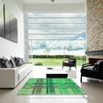 thumbnail image 7 of Ahgly Company Machine Washable Indoor Rectangle Transitional Cr Green Area Rugs, 7' x 10', 7 of 7
