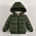 thumbnail image 2 of ANINEO Toddler Kids Coat Winter Baby Jacket Girls Boys Hooded Soild Outwear Zipper Windproof Warm Thick Girls Coat Jacket, 2 of 7