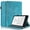 Blue, variant on Tree of Life Embossed Case for Kindle 6(2022) Stand, Card Slots, Stylus Loop Red
