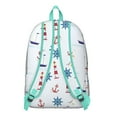 thumbnail image 3 of Boat Anchor Lighthouse Wave Travel Backpack Durable Travel Backpack with Nautical Coastal Print Comfortable Carrying Large Capacity Anti-theft Multifunctional Features for School Travel and Daily Use, 3 of 5