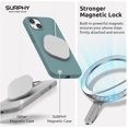 thumbnail image 3 of (4 in 1  for iPhone 14 Case Compatible with MagSafe (6.1 inch, 2022), with 2 Pack Screen Protector + Camera Cover, Liquid Silicone Phone Case (Cactus Green), 3 of 14