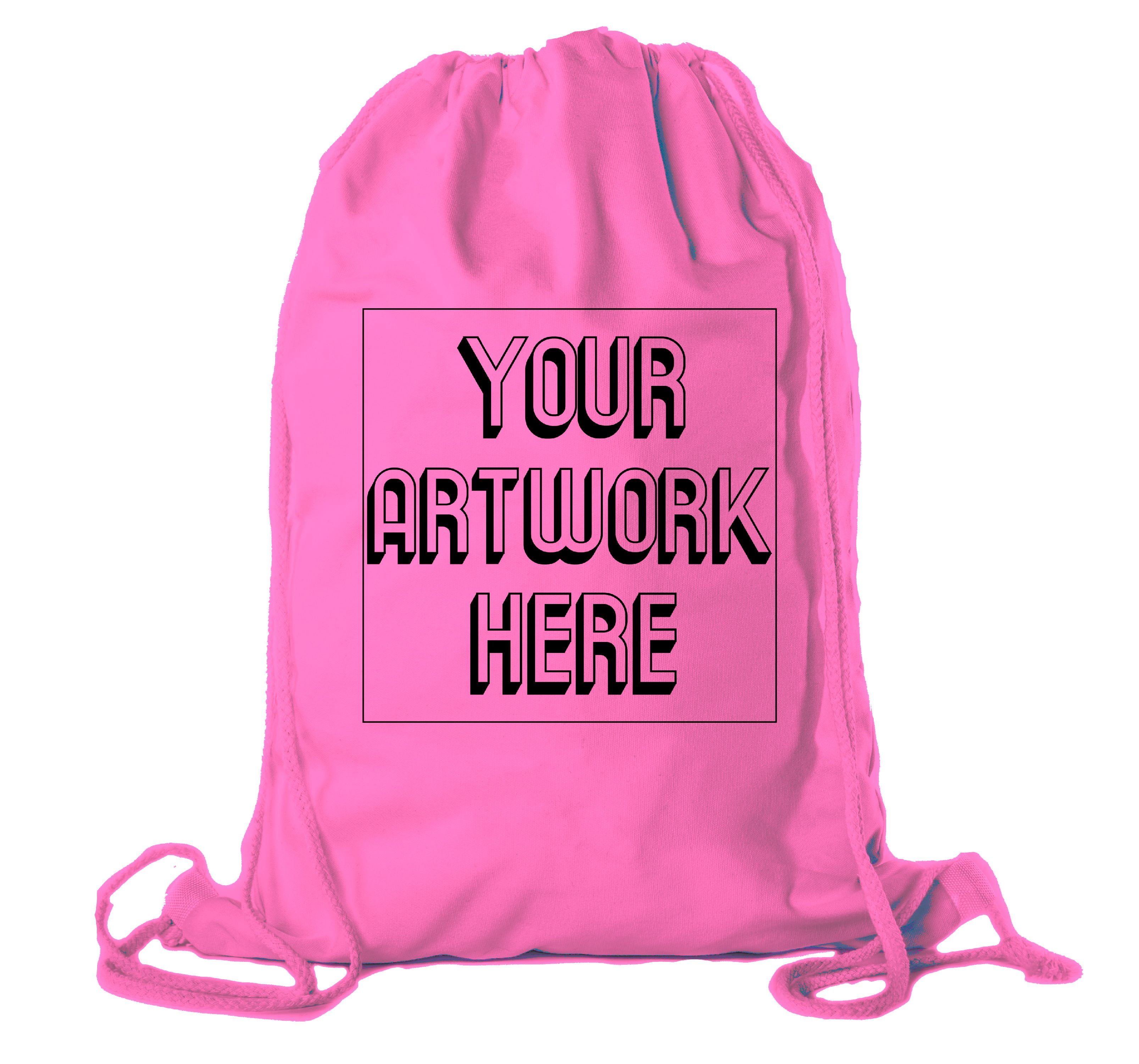 personalized drawstring bags in bulk