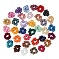 thumbnail image 1 of Bandas elásticas para el cabello Macarena 35 piezas de colores surtidos, 1 of 8