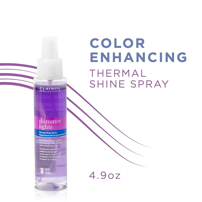 Clairol Professional Shimmer Lights Thermal Shine Spray 4.9oz Clairol Professional Shimmer Lights Thermal Shine Spray 4.9oz