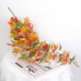 thumbnail image 3 of POINTERTECK Festival Simulation Maple Leaf Garland Door Hanging Festival Autumn Color Dead Branch Vine Window Wall Hanging, 3 of 3
