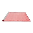 thumbnail image 2 of Ahgly Company Machine Washable Indoor Square Solid Red Modern Area Rugs, 7' Square, 2 of 4