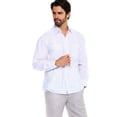 thumbnail image 2 of Mojito Collection Guayabera Shirt Classic Poly Cotton Blend Long Sleeve, 2 of 10