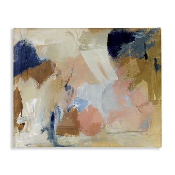 Stupell Industries Contemporary Chaotic Neutral Paint Canvas Art, 20 x 16, by Victoria Barnes