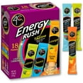 thumbnail image 2 of 4C Energy Rush Stix, Variety 6 Pack, 18 Count, Single Serve Water Flavoring Packets, Sugar Free With Taurine, On The Go Bundle, 2 of 3