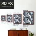 thumbnail image 4 of Celestial Love Collection E Framed Print in Red Solid Wood Framed Print No Nail Hanging, 4 of 6