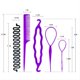 thumbnail image 4 of 19-Piece Hair Braiding Tool Set: DIY Styling Kit for Perfect Updos & Ponytails!, 4 of 4