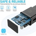 thumbnail image 4 of Adaptive Fast Charging Block(2 Pack), USB Wall Charger Adapter for Samsung Galaxy S22 S21 S20 S10 S6 S7 S8 S9 / Edge/Plus/Active,, 4 of 7