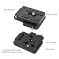 thumbnail image 4 of Foldable L-shaped Quick Release Plate Camera L Bracket Aluminum Alloy Vertical Horizontal Switching with 1/4 Inch Screw Replacement for Canon Nikon Sony DSLR Camera, 4 of 8