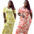 thumbnail image 2 of Plus Size Splash Print Maxi Dress, 2 of 4