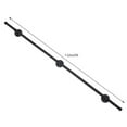 thumbnail image 2 of 1.52 M Handrail For Steps Stair Railing Hand Rail Wall-mounted Rail Indoor Home, 2 of 13