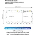 thumbnail image 3 of Cute Doodle Lightning Bolt License Plate Frame 2 Pack, Universal Aluminum License Plate Holder Car Accessories with Screws for Women, 3 of 7