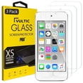 thumbnail image 1 of Vultic [3 Pack] Screen Protector for iPod Touch 7th / 6th / 5th Gen [Case Friendly], Tempered Glass Film Cover, 1 of 5
