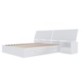 thumbnail image 1 of Nexera Oslo Ensemble de Chambre à Coucher 3 Pcs à Double Rangement, Blanc, Grand Lit, 1 of 6