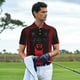 thumbnail image 3 of Balery Black Panther Red Background Camisa Polo de Hombre con Estampado, de Manga Corta y Tejido Medio, Camisa Tipo Golf Polo-4X-Large, 3 of 6
