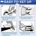 thumbnail image 4 of Imprescindibles Para Avión, Cama De Viaje, Cómodo Extensor De Asiento De Avión Para Vuelo, 4 of 7