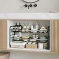 thumbnail image 3 of Organizador Bajo Fregadero, Organizador de Cocina Expandible de 2 Niveles con 8 cestas metálicas Extraíbles, Adecuado para cocinas, baños, etc.Anchura 52-82 cm Ajustable, 3 of 15