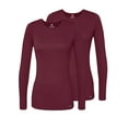 thumbnail image 1 of Adar sous-Couches pour Femmes, Lot de 2 - T-Shirt de sous-Couche à Manches Longues Confortable, 1 of 7
