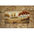 thumbnail image 2 of Marcon, Michael 32x23 White Modern Wood Framed Museum Art Print Titled - Luminous Vistas II, 2 of 4