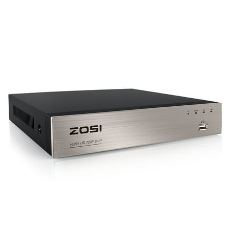 ZOSI 8 Channel 720P HD-TVI Standalone CCTV Security Surveillance DVR Recorder Easy Remote NO Hard (Best 8 Channel Dvr)