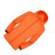 thumbnail image 2 of Chaqueta con capucha protectora solar para hombre y mujer, de manga larga, para senderismo al aire libre, acampada, color naranja, talla M, 2 of 8