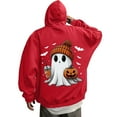 thumbnail image 3 of RMGVDSD Fashion Hoodies For Men Men's Hoodies Sweatshirts Halloween Print Long Sleeve Zip Up Hooded Sweatshirt Jacket Daily Casual Wear Leisure Hoodies XL, 3 of 6