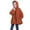 Brick Red, variant on Ticikt Boys Girls Rain Jacket,Kids Lightweight Waterproof Hooded Raincoats Windbreakers,Outdoor Hiking Coat,Color:Yellow,2-3 Years