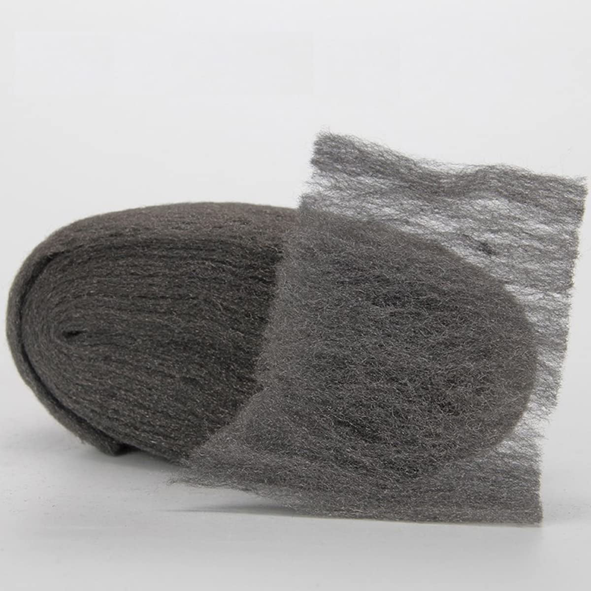 KACNON 3# Laine D'acier, 5 Rouleaux 20M Laine De Fil D'Acier