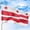 Flag of Washington D.C., variant on Flag of Washington D.C. Outdoor Flag (1x1.5ft) by DreamController - Durable, Fade-Resistant Polyester, Double-Stitched, Brass Grommets - HD Printed Specialized and Historical Flags Flag - Made in USA