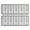 White Geometric Diamond, variant on Kitchen Rugs Sets Of 2,White Cartoon Leaf and Vine Pattern Anti Fatigue Kitchen Mat Rugs Non Slip Washable,Decorative Kitchen Floor Mats for Kitchen,Sink,Laundry,17"x47"+17"x47"