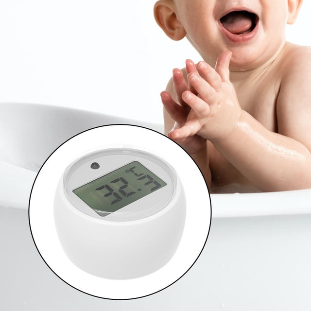 Termómetro De Baño Para Bebés Termómetro De Temperatura Del Agua Portátil Para Ducha De Baño CUTICAT Termómetro de baño