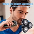 thumbnail image 2 of Three-Blade Replacement Heads Washable Electric Shaving Heads Replacement for Philips No-relco sh90 s9000 RQ10 RQ12, 2 of 8