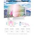 thumbnail image 3 of Gafas Deportivas FEISEDY con Protección UV400 para Hombre y Mujer, 3 of 7