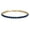 Dark-Blue, variant on Womens Timeless 12CTW Created Blue Sapphire Tennis Bracelet Prong Set for Women Gift 7.5 Inch 14K Gold Plated