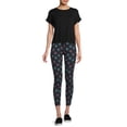 thumbnail image 3 of No Boundaries Junior's Ankle Leggings, Sizes S-3XL, 3 of 5