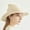 Beige, variant on Foldable Knit Witch Hat Pointed Accessory for Party Beige,M