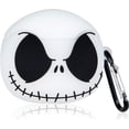 thumbnail image 5 of Paquetes Funda para Airpod Pro Silicona Cartón Diseño Lindo Funda Moda Kawaii Shell para Airpods Pro Fundas con Llavero Niños Adolescentes Niñas, Jack Sall, 5 of 5