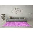 thumbnail image 3 of Ahgly Company Indoor Rectangle Abstract Purple Modern Area Rugs, 5' x 7', 3 of 4