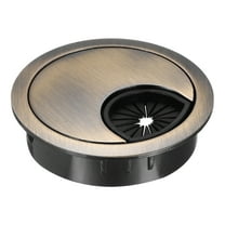 Desk Grommet 2 Inch,Zinc Alloy Round Desk Hole Cover,49.5mm,Bronze