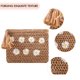 thumbnail image 2 of Bolso de mano para mujer, bolsos de paja, bolso de mano de verano, bolso de mano grande con margaritas tejidas (caqui) Likrtyny Para Estrenar, 2 of 3