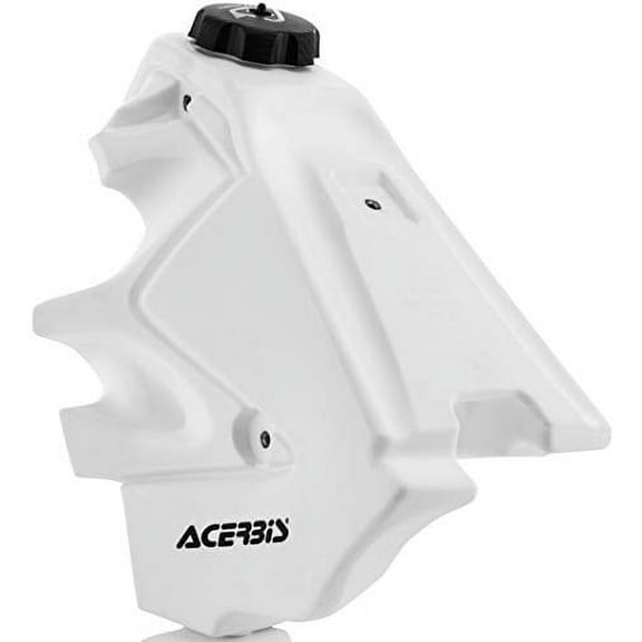 Acerbis 2.2 Gallon White Plastic Fuel/Gas Tank (2375050002)