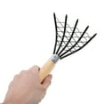 thumbnail image 2 of 1Pc Rake For Clamming Clam Digging Tool With Stainless Steel And Net Design 10.2*4.9in, 2 of 9