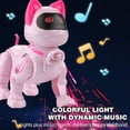 thumbnail image 2 of SharkTRUE Interactive Robot Cat Toy, Light Up with Music & Walking, Leash For Kids, 2 of 10