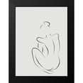 thumbnail image 2 of Urban Road 15x18 Black Modern Framed Museum Art Print Titled - Figure I White Poster, 2 of 5