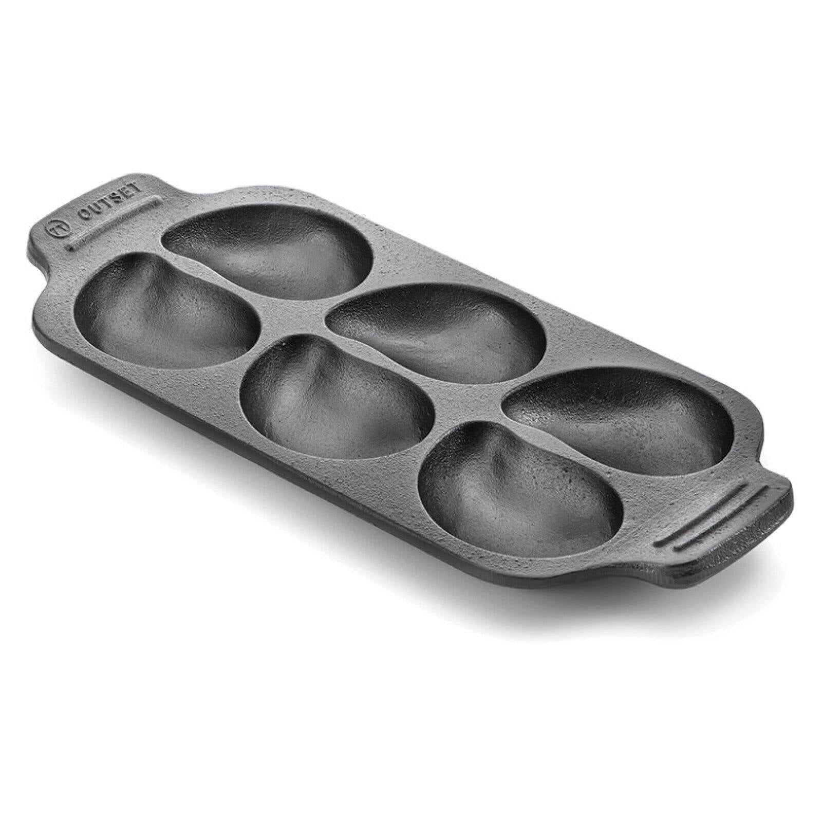 Outset Cast Iron Oyster Grill Pan